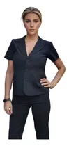 Comprar Blazer \u002F Saco Entallado De Vestir Manga Corta Con Botones 