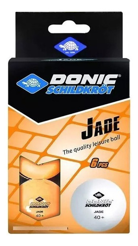 Pelotas De Ping Pong Donic Jade X 6 Un. Entrenamiento