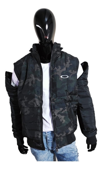 jaqueta camuflada da oakley