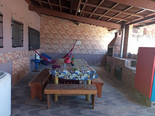 Imagem 6 de 20 de Casa Na Praia À 1,5 Km Do Mar, Com Piscina, Área Gourmet Com Churrasqueira, No Jardim Jamaica Em Itanhaém, Aceita Financiamento Bancário