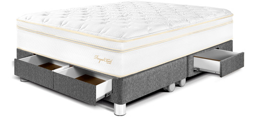 Cama Paraíso Con Cajones Royal Cloud | King