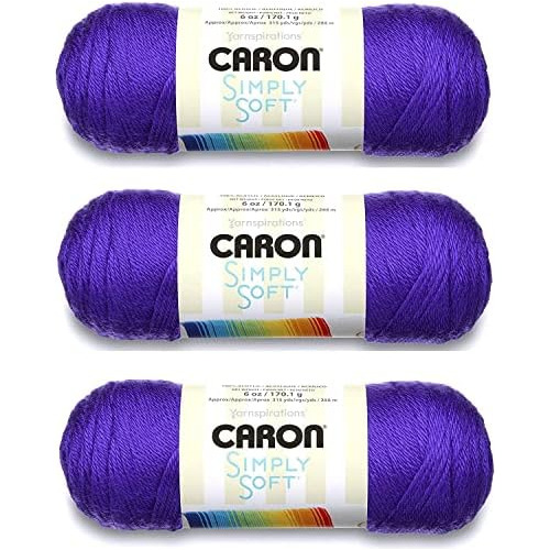 Hilo   Soft Colores Sólidos (paquete De 3) Iris H97003...