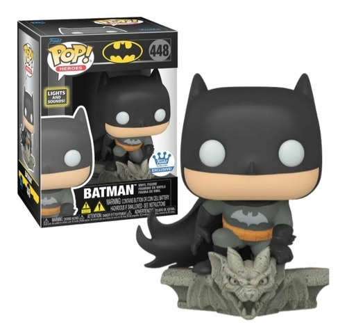 Funko Pop Batman Lights & Sound 448 Heroes Dc Luz Y Sonido