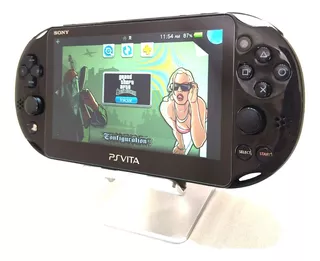 Ps Vita Slim 128 Gb Desbloqueado - Com Jogos E Emuladores