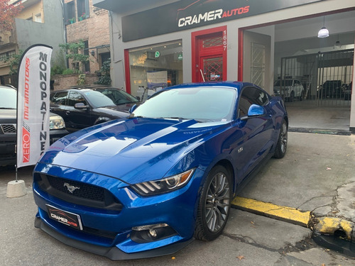 Imagen 1 de 16 de Ford Mustang 5.0 Gt 421 Cv Azul 2017