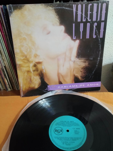 Valeria Lynch - Háblame De Amor Con Póster Gigante Vinilo