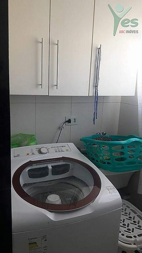 Imagem 2 de 15 de Ref.: 2156 - Apartamento Com Condomínio 2 Quartos Sendo 1 Suíte E 01 Vaga No Camilópolis,santo André - Sp - 2156