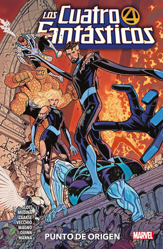 Los Cuatro Fantasticos 5 Punto De Origen, De Paco Medina. Editorial Panini Comics En Español