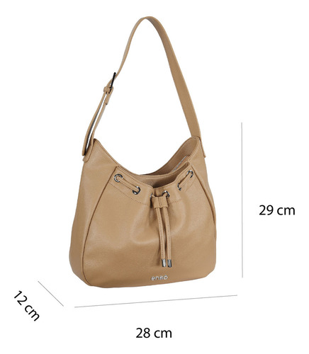 Bolsa Hobo Enso Mujer Eb25413hbbe Beige