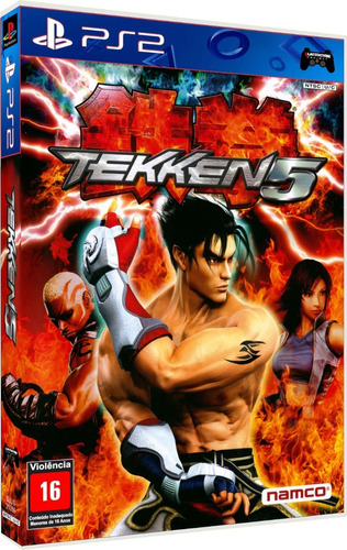 Tekken 5 Pra Ps2 Slim Bloqueado Leia Descrição