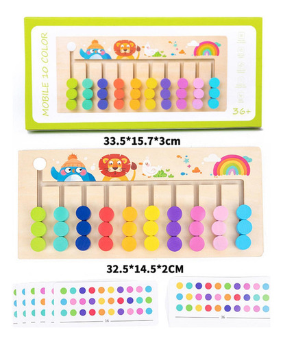 Hjq Tobogán De 10 Colores For Juguetes De Aprendizaje