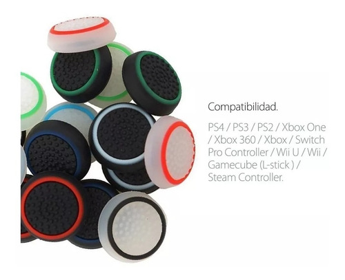 Imagen 8 de 9 de Cubre Botones Ps5 Varios Diseños X 2 Unidades