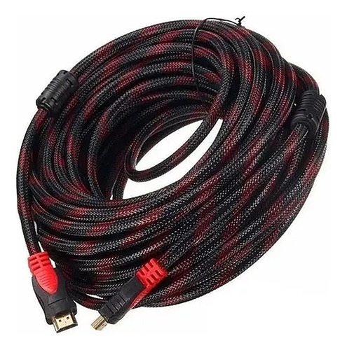 Cable Hdtv 10 Metros V1.4 Full Hd Blindado Mallado C/ Filtro