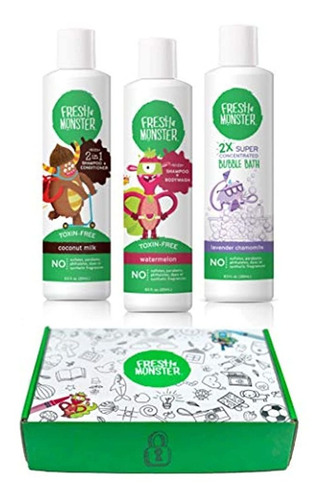 Fresh Monster Kids  - Shampoo Y Acondicionador