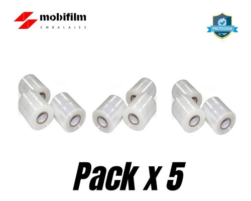 Film Stretch Virgen Pack X 5 Unidades.