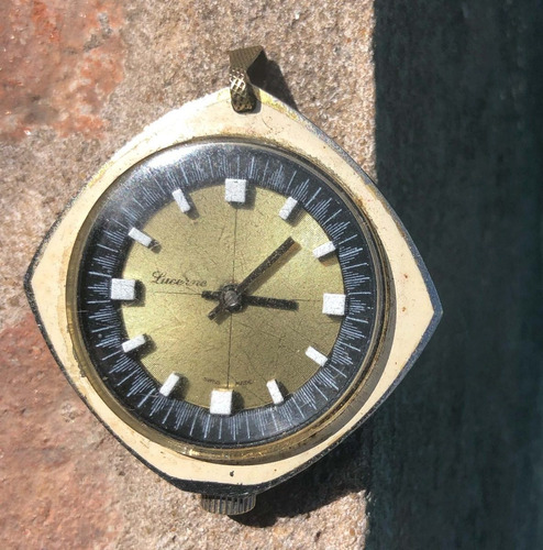 Reloj Vintage Colgante Lucerne Swiss Made Funcionando