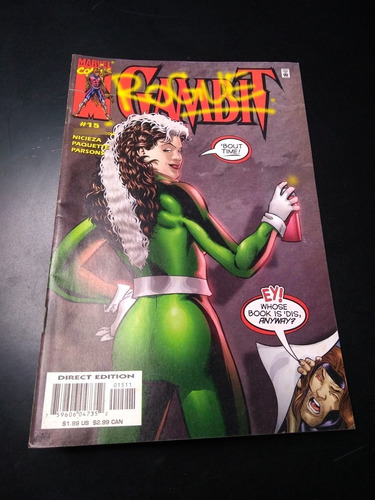 Gambit #15 Marvel Comics En Ingles Mutantes Historieta