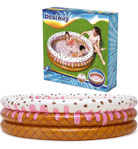 Pileta Inflable Helado Infantil Bestway New 51144 Bigshop