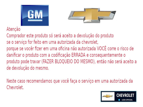 Modulo Injeção Controle Motor Captiva 2.4-3.0 13/17 12653998