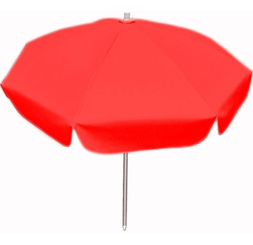 Guarda Sol Praia Aluminio Lona Pvc 2,00 Mt Sombreiro Fps 100