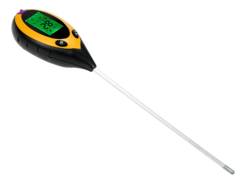 Verificador De Solo 4 Em 1 Ph Temperatura De Umidade