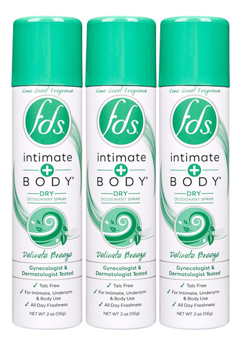 Set De 3 Desodorantes 2 Onzas Para Mujer Fds En Spray
