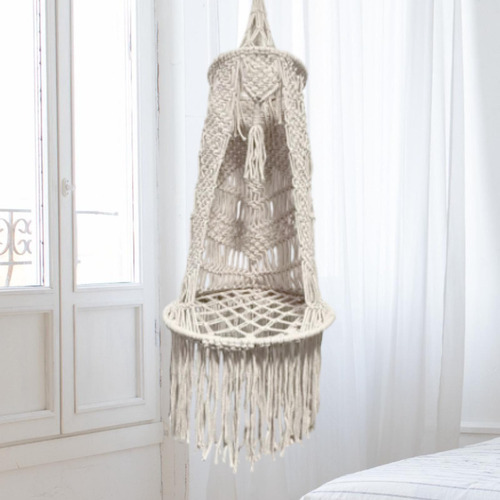 Hamaca De Macramé Con Borlas, Accesorio Para Fotografía,