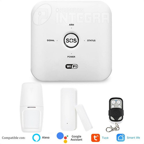 Kit Panel Alarma Inalambrica Casa Wifi App Internet Atlas 