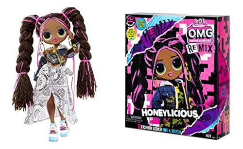 Lol Surprise Omg Remix Honeylicious Fashion Doll, Reproduce 
