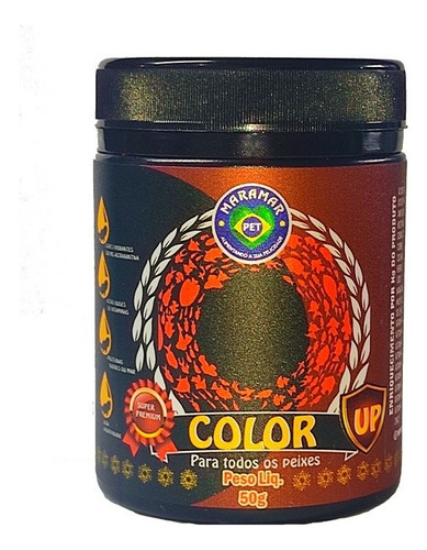 Ração Maramar Color Up Flakes Super Premium 50g