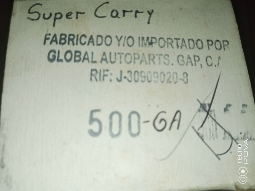 Pastilla De Freno 500-ga/ Chevrolet Súper Carry - Delantera 