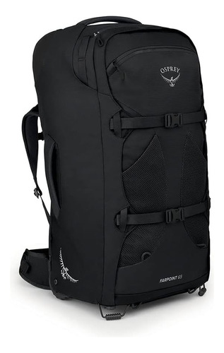 Mochila De Senderismo Con Ruedas Osprey Farpoint 65l Negra