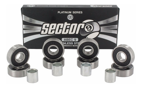 Rolamentos Sector 9 Platinum Serie Speed Donwhill Pró Series