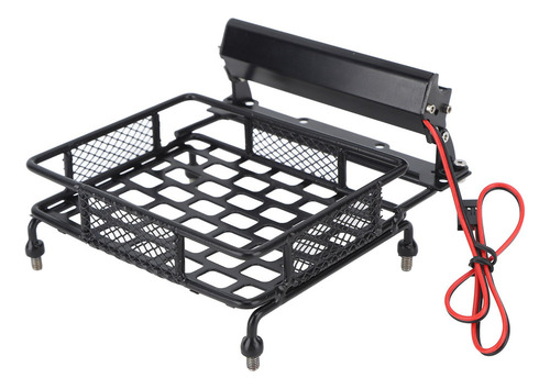 Portaequipajes De Techo Rc Car Con Luz Led Para Traxxas