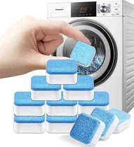 Comprar 12 Tablete Pastilha Limpar Higienizar Máquina Lavar Roupa