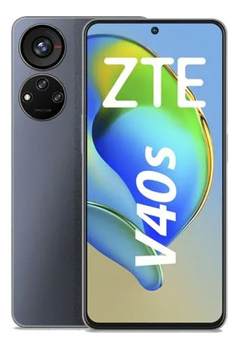 Celular Zte V40s 128gb/6gb Ram 50+5+2mp/8mp 6.6  Negro