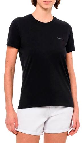 Camiseta Calvin Klein Jeans Logo Feminina