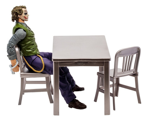 Dc Multiverse Joker Interrogation Room The Dark Knight Gold