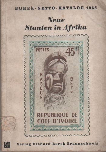 Antiguo Catalogo Borek Netto De * Africa * Año 1965