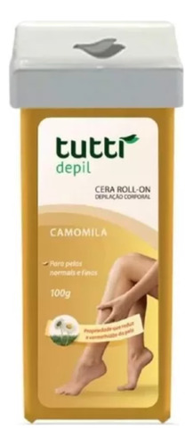 Cera Refil Roll-on Camomila Tutti Depil 100g Ja