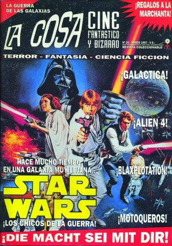 Revista La Cosa #16 Marzo 1996 Star Wars Alien Ibáñez Menta