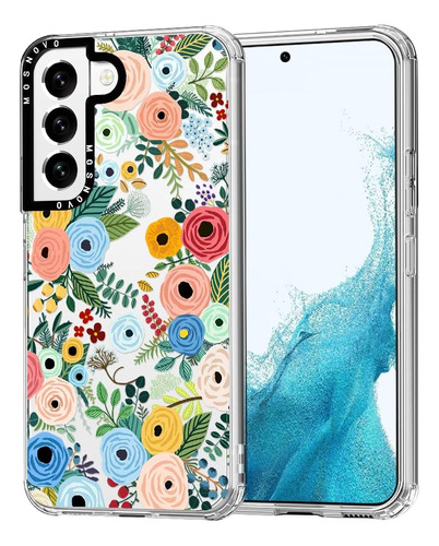 Funda Diseno Floral Moderno Para Samsung Galaxy S22 Plus