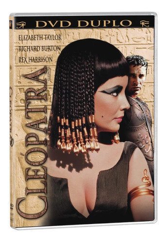 Cleópatra - Dvd Duplo - Elizabeth Taylor - Richard Burton