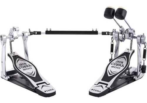 Pedal Bumbo Duplo De Bateria Tama Hp 200 Ptw-iron Cobra 200