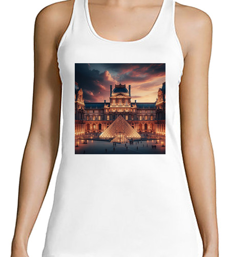 Musculosa Mujer Museo Del Louvre Arte Monumental Paris M1