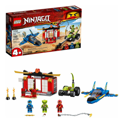 Figuras Para Armar Lego Ninjago Legacy Storm Fighter Ba Fgr