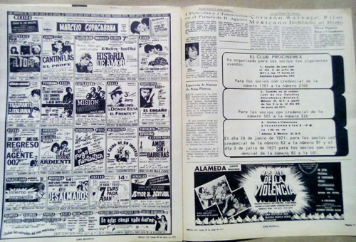 Cine Mundial. Begoña Palacios, Rogelio Naranjo. 1972. (Usado)