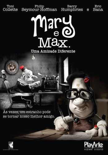 Dvd Mary E Max - Uma Amizade Diferente - Original - Novo