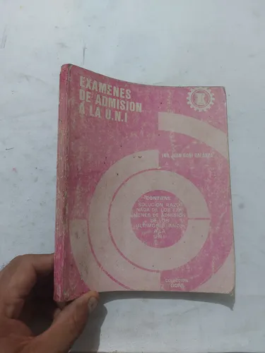 comprar Libro Colección Goñi Exámenes Admisión Uni
