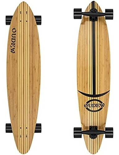 Longboard Skateboard, 41 Pulgadas 8 Capas De Arce Canadiens